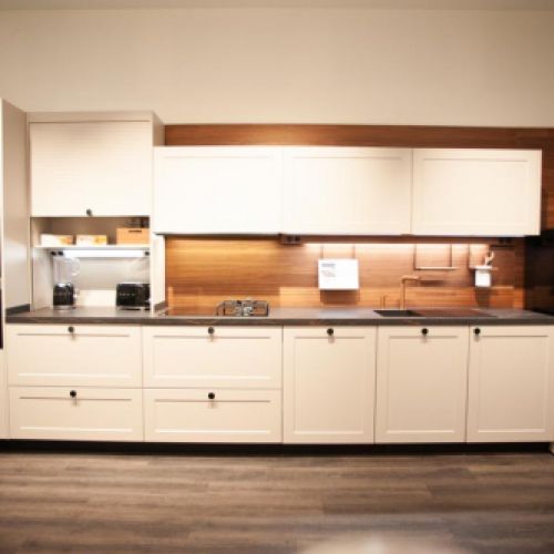 Vista general de una de las  cocinas de la exposición