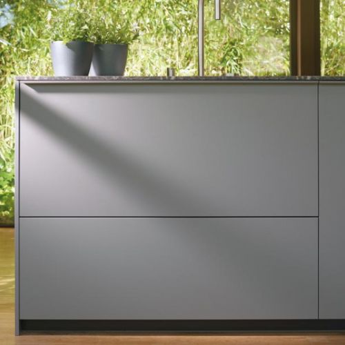 Detalle de uno de los armarios de la cocina