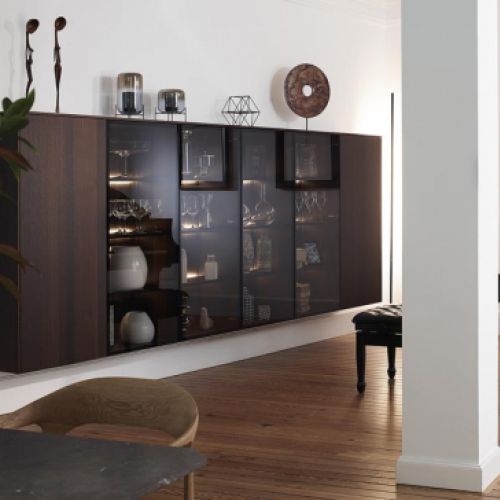 Mueble de salón cristal